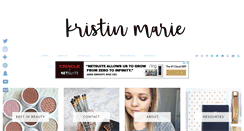 Desktop Screenshot of kristin-marie.com